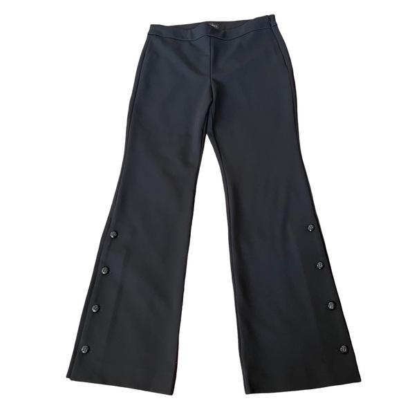 White House Black Market Skinny Boot Pants With Button Details- Size 12 - Picture 4 of 9